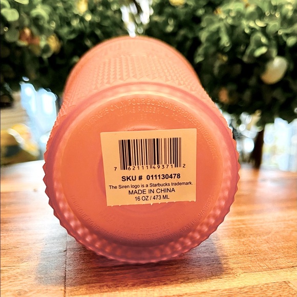 ππΈ Starbucks πΈπ Pink Lemonade/ Rose Gold Jelly Studded Tumbler - Picture 9 of 14